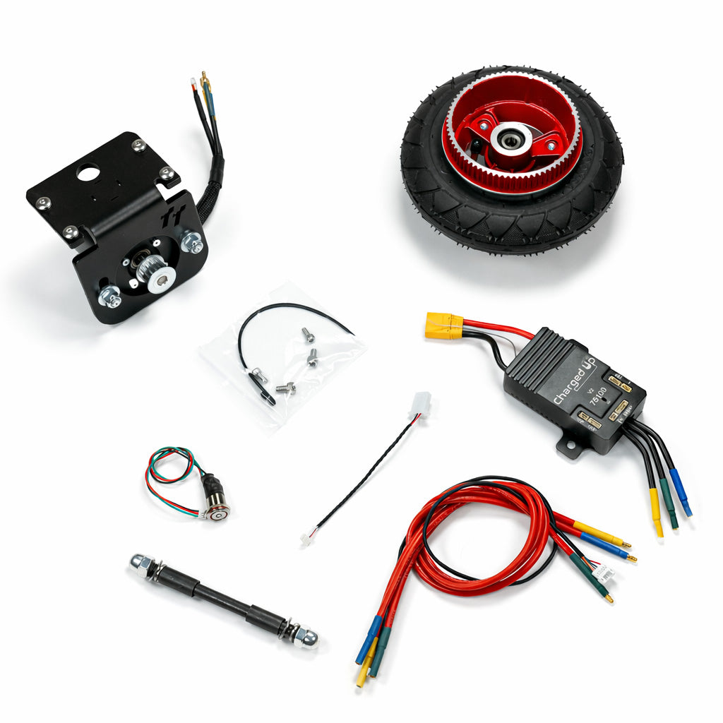 Budget brushless crazy cart kit (4000w) – Charged up 3D