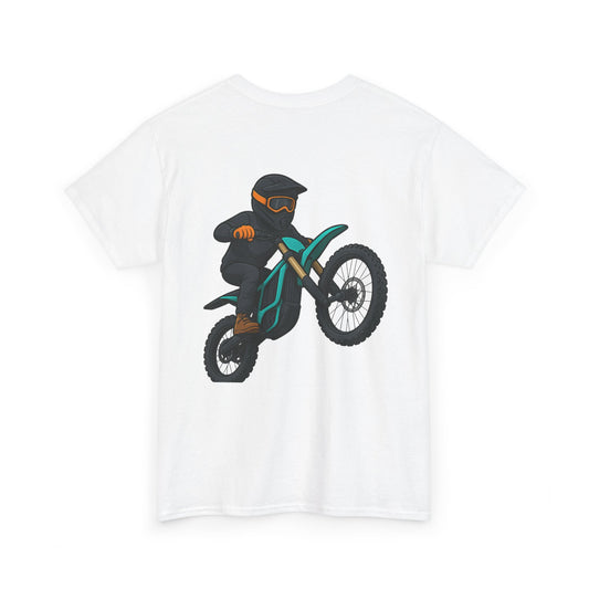 Charged up bike rider tee