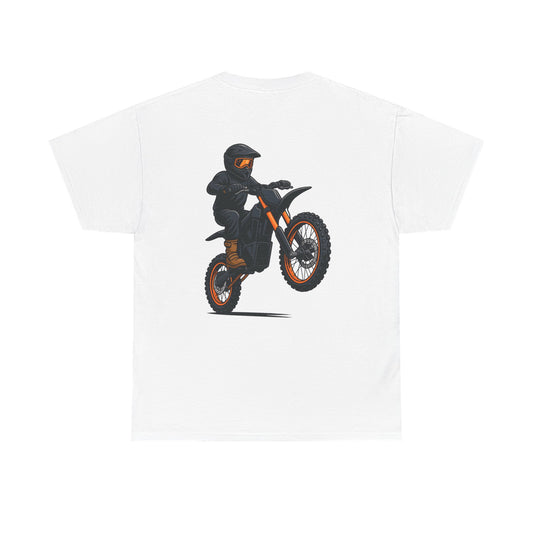 Charged up bike rider tee v2