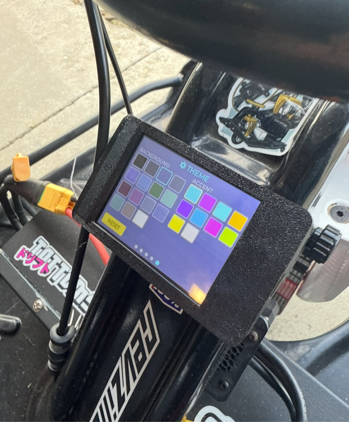 Budget touch screen