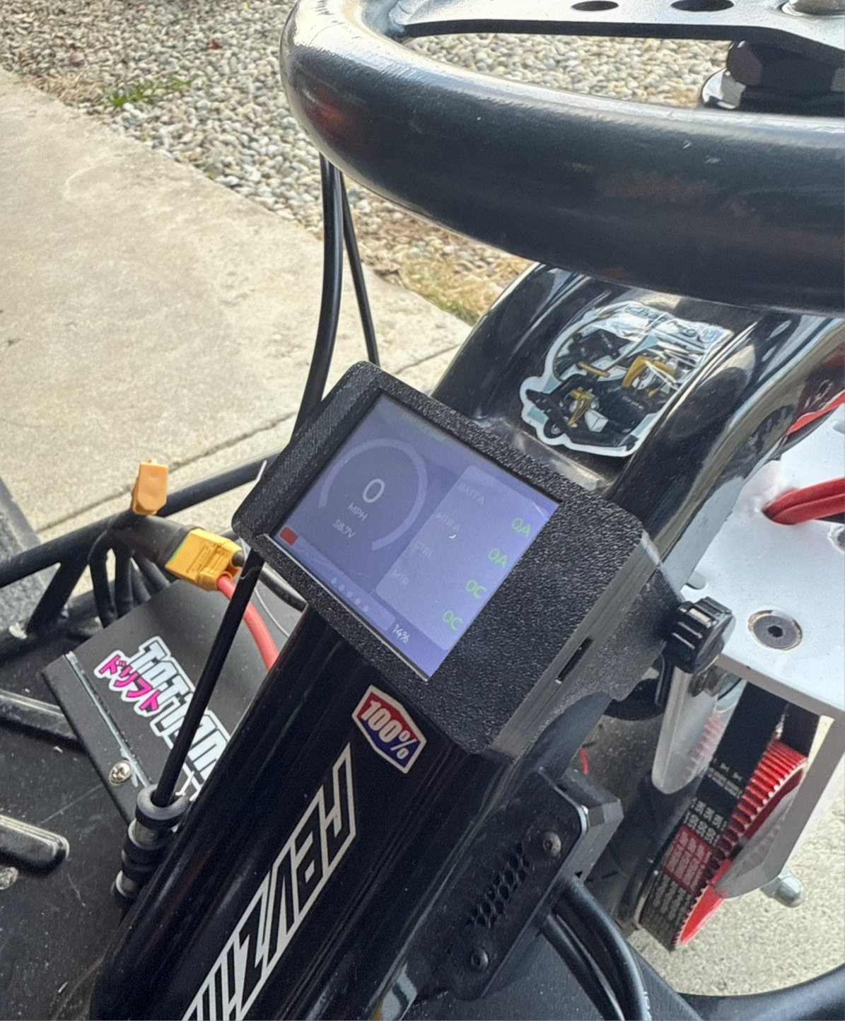 Budget touch screen