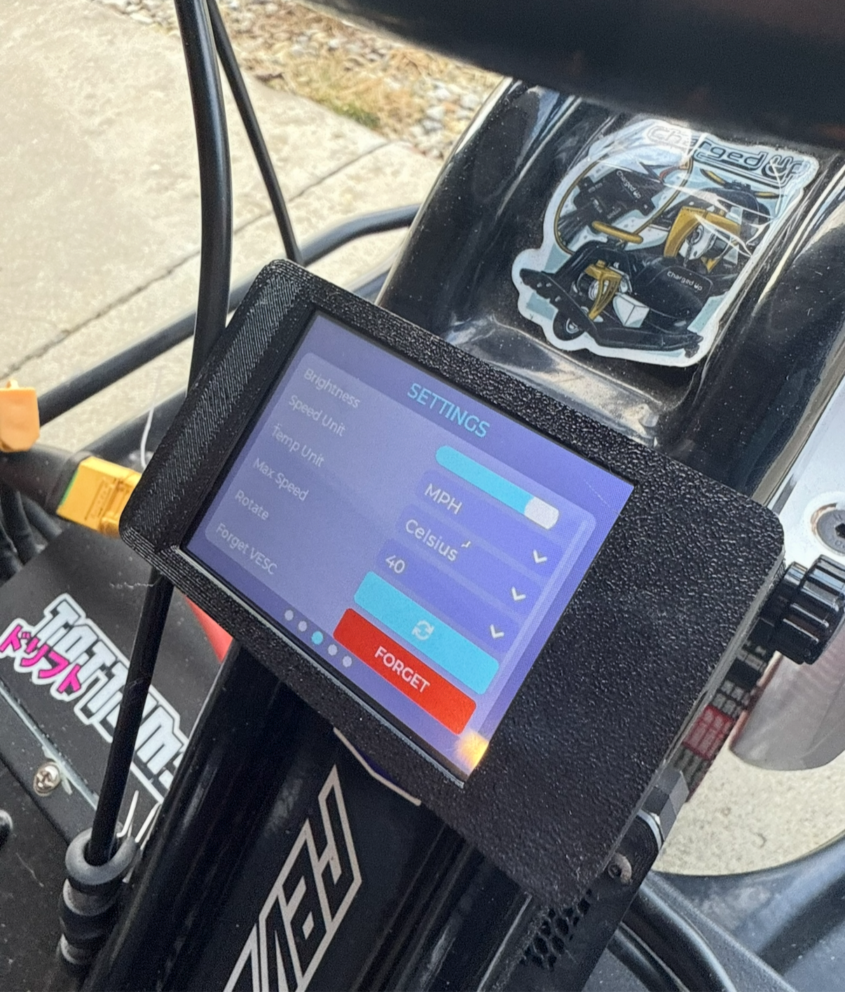 Budget touch screen