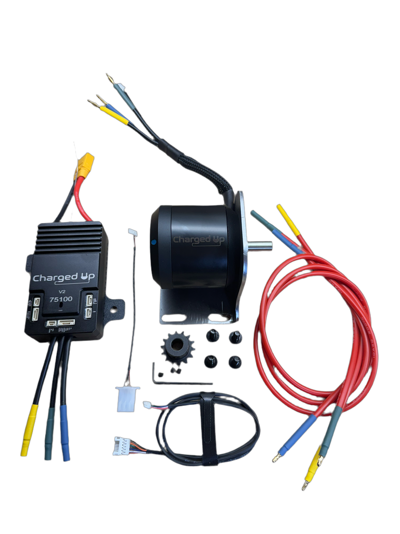 Budget brushless crazy cart kit (4000w) – Charged up 3D