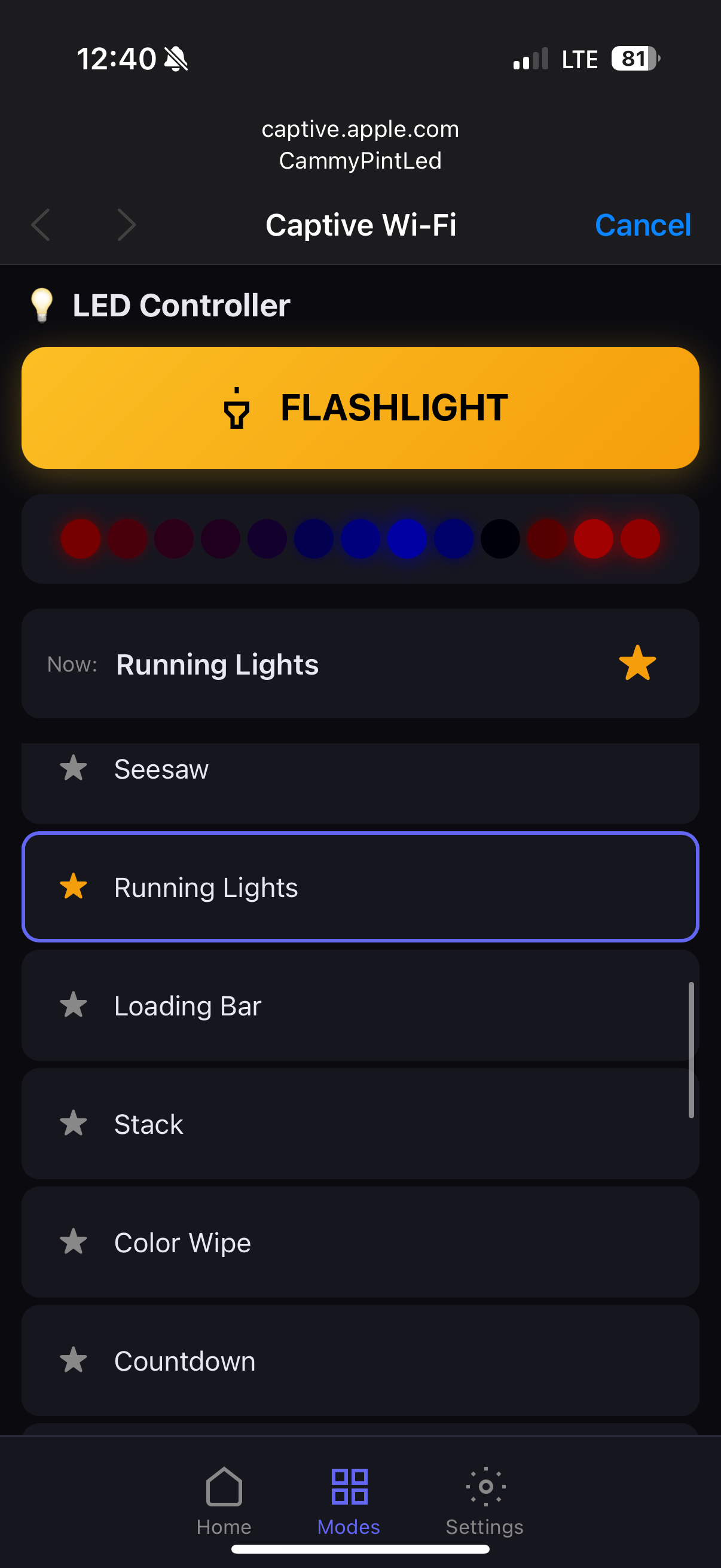 Sk6812 rgb controller